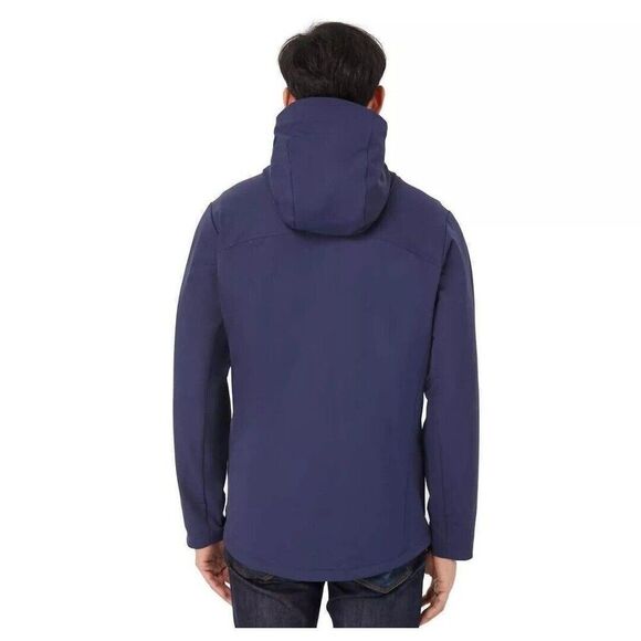 Kirkland Men’s 4-Way Stretch Water Wind Resistant Lightweight Jacket Navy Size L - Picture 8 of 11
